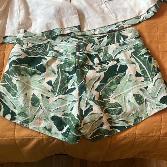 Stunning Joie linen tropical shorts and jacket set - Picture 8 of 8